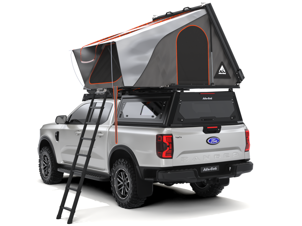 dachzelt schwarz Alu-Cab Dachzelt Gen 3-R Schwarz – classic-custom-offroad.com