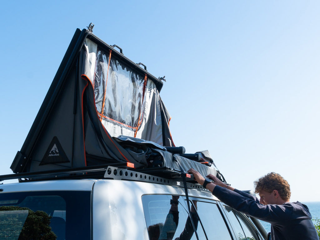 dachzelt outdoor rebels Alu-Cab Dachzelt Gen 3-R Schwarz – classic-custom-offroad.com